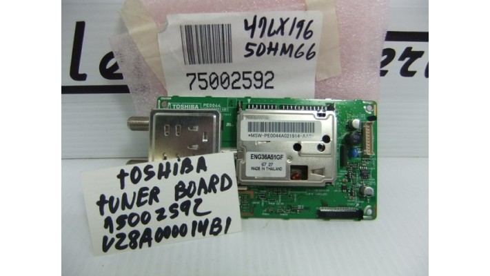 Toshiba 75002592  module tuner board .